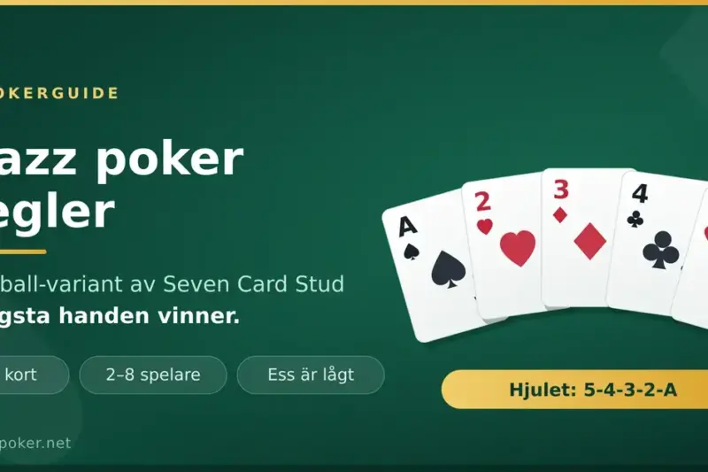 Razz poker regler