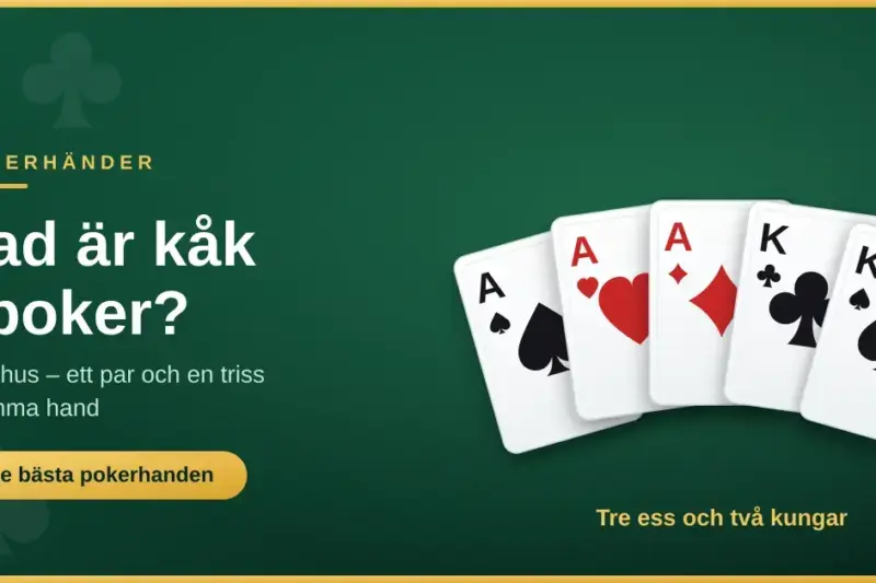 Vad är kåk i poker?