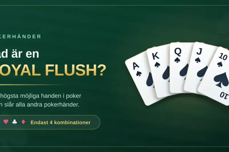 Vad är Royal Flush i Poker?
